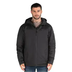 PANAMA JACK - Parka Hombre Impermeable Outdoor Negro
