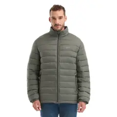PANAMA JACK - Parka Hombre Acolchada Liviana Verde