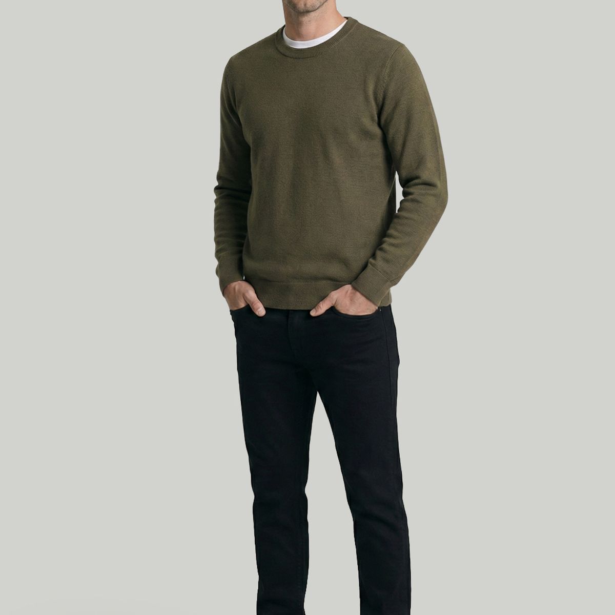 NEW MAN - Sweater Bristol Military New Man