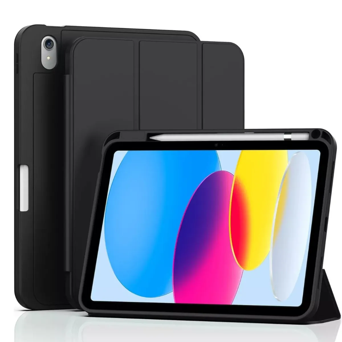 GENERICO - Funda Smart Cover Para iPad Air 11 M3 2025 Negro