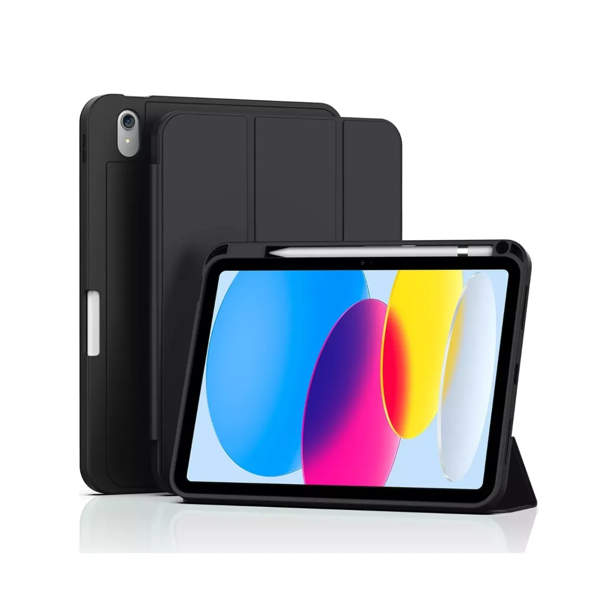 GENERICO - Funda Smart Cover Para iPad Air 11 M3 2025 Negro