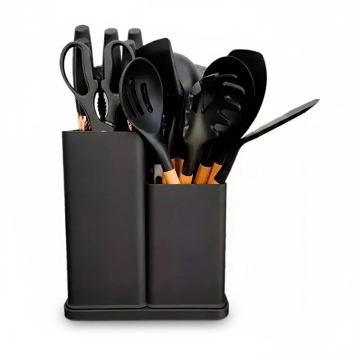 GENERICO - Set De Utensilios de Cocina Silicona 19 Piezas