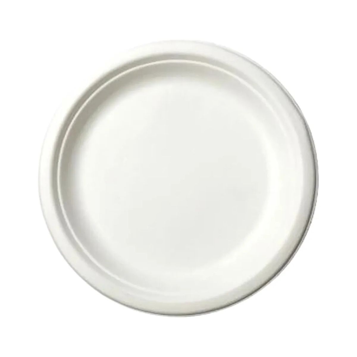 GENERICO - Platos Biodegradables de 15 cm Pack x50 Unidades Desechables