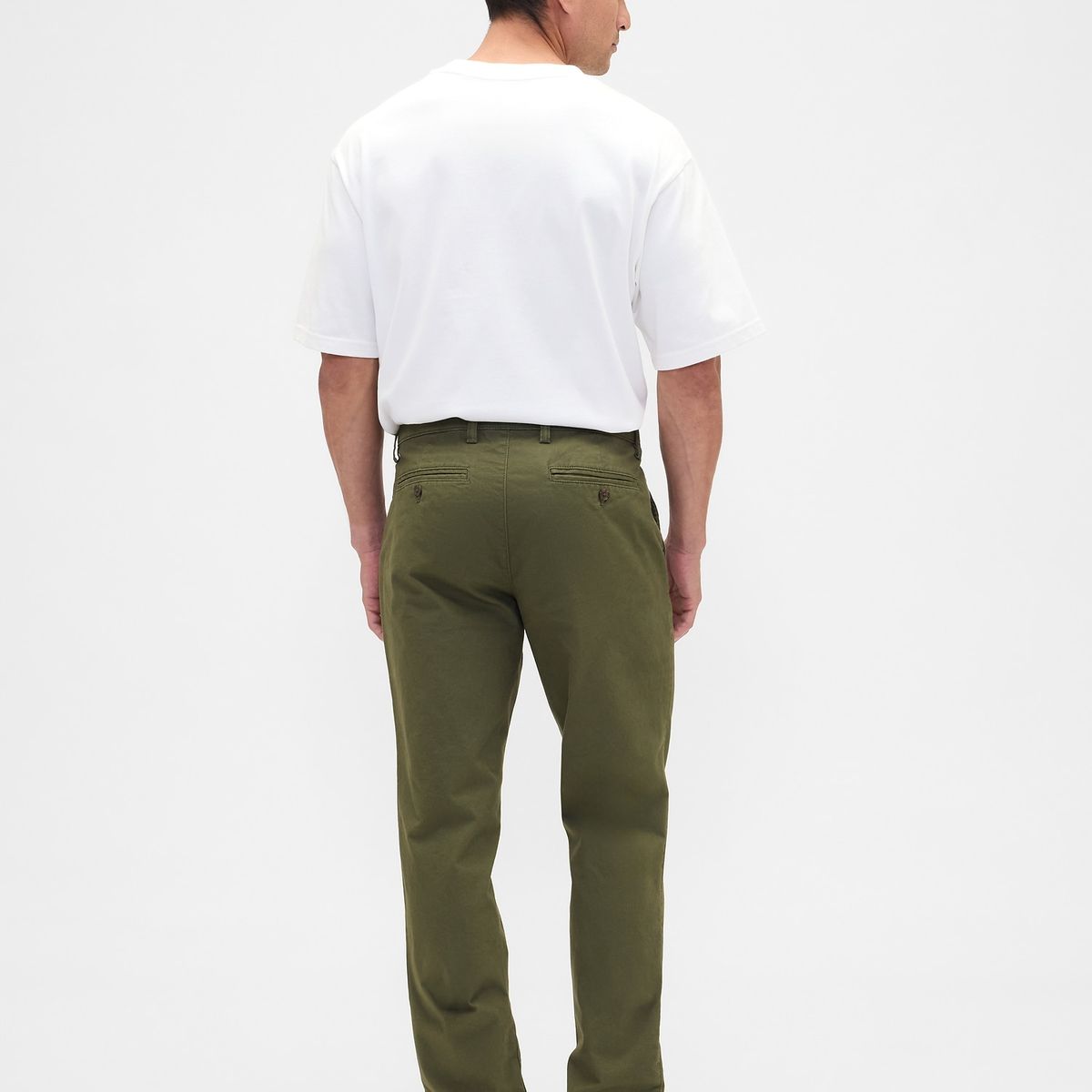 GAP - Pantalón Hombre Gap Slim Verde
