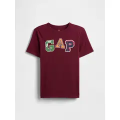 GAP - Polera Niño Manga Corta Graficas Rojo