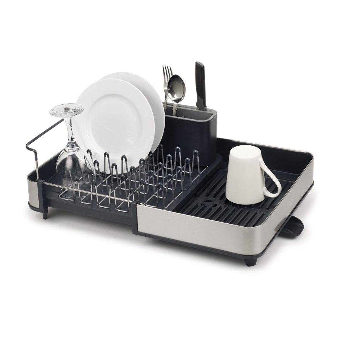 JOSEPH JOSEPH - Secaplatos Extensible Joseph Joseph Acero Inox 1 Unid