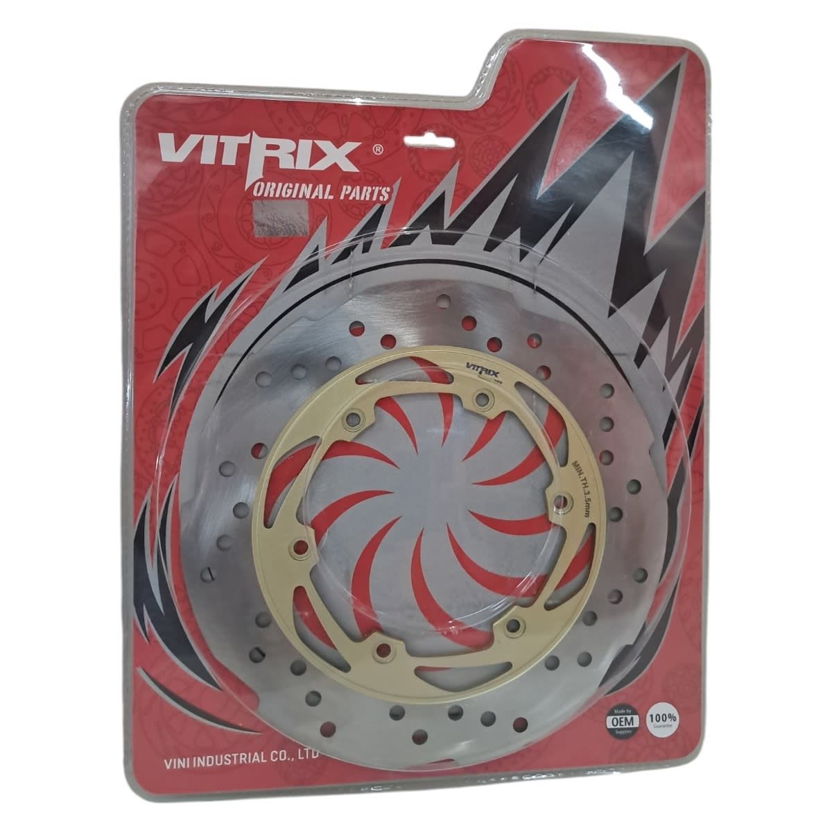 GENERICO - DISCO FRENO TRASERO PULSAR NS-200 VITRIX