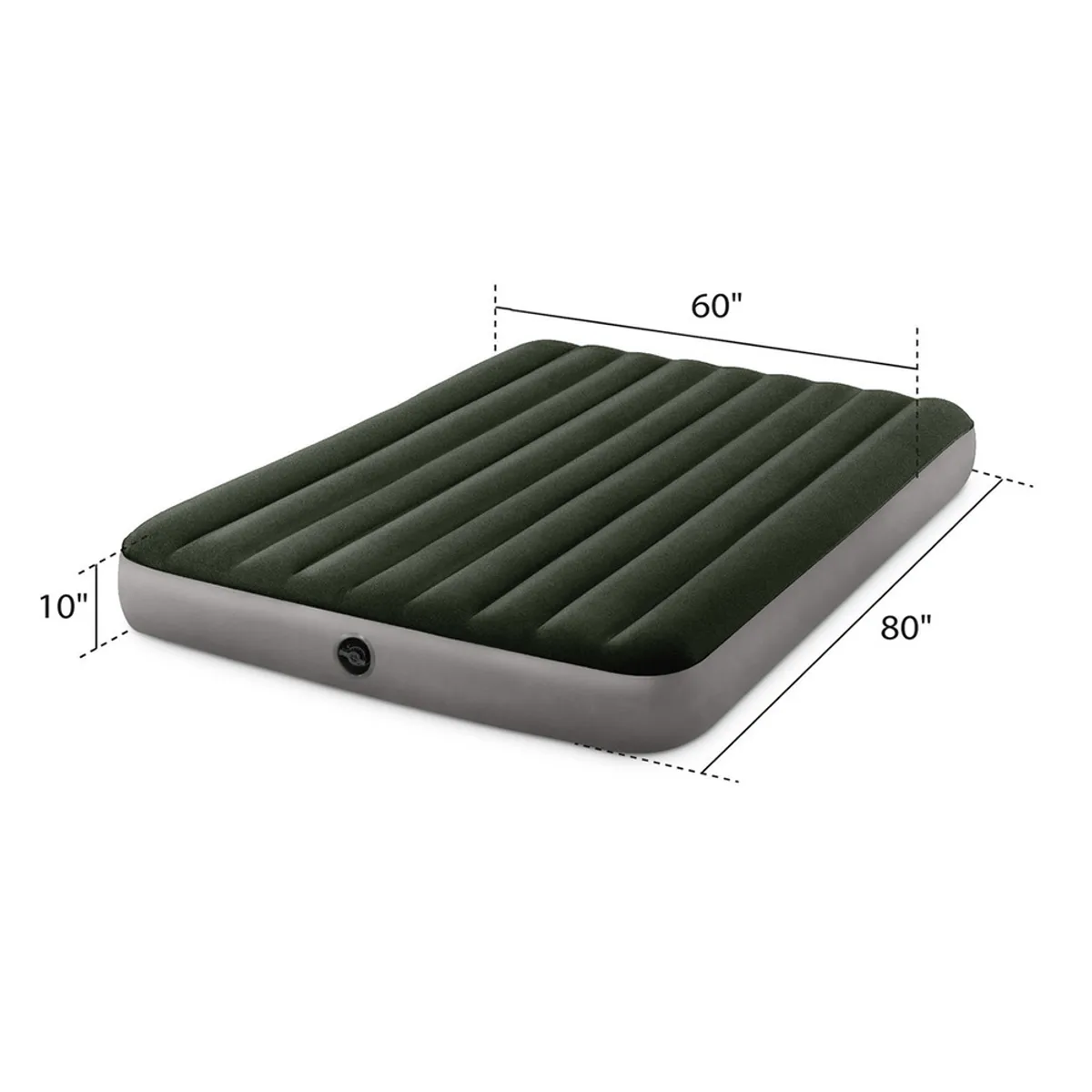 INTEX - Colchón Inflable Queen Dura-Beam Prestige Downy Airbed Intex
