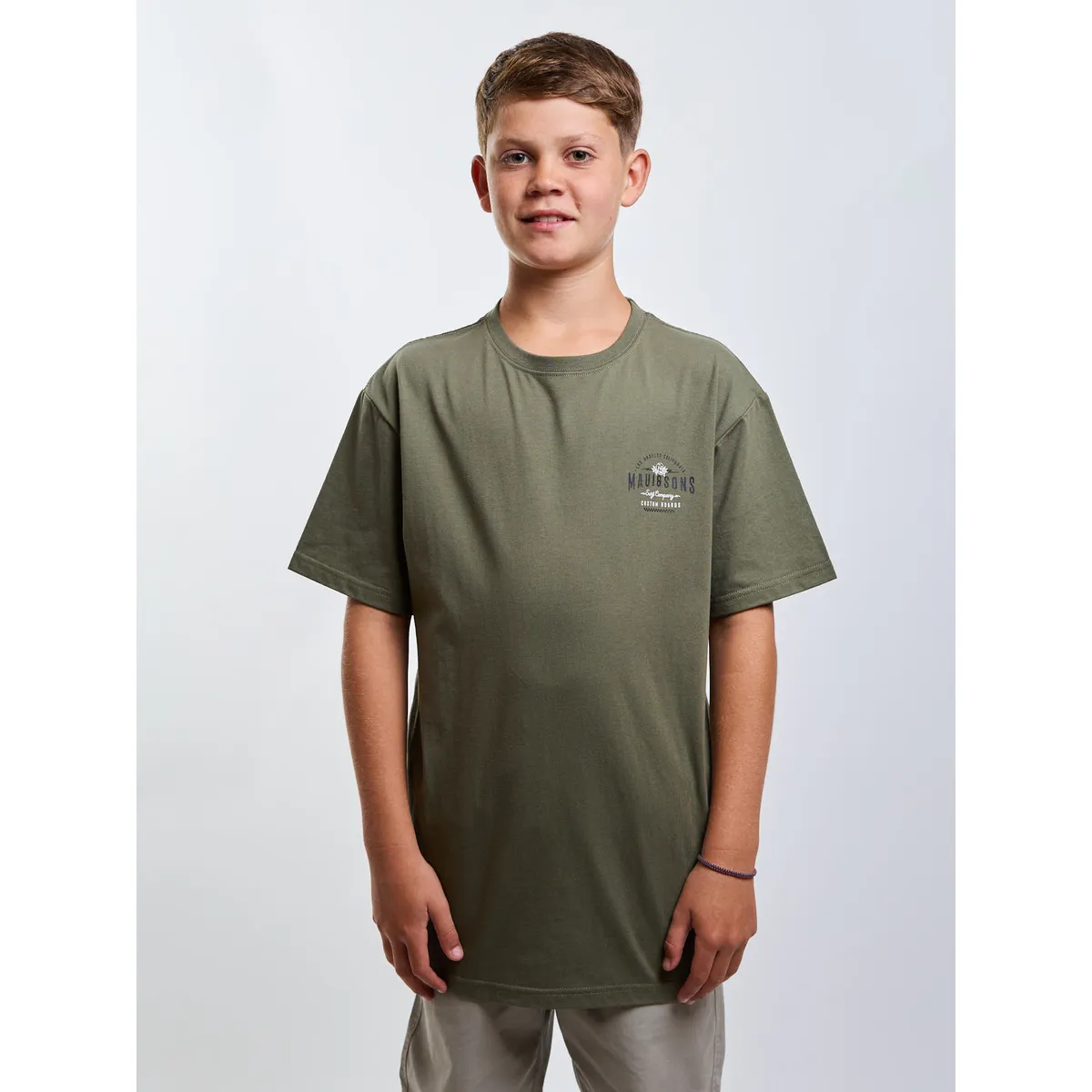 MAUI AND SONS - Polera MC Los Angeles Verde Infantil Maui And Sons
