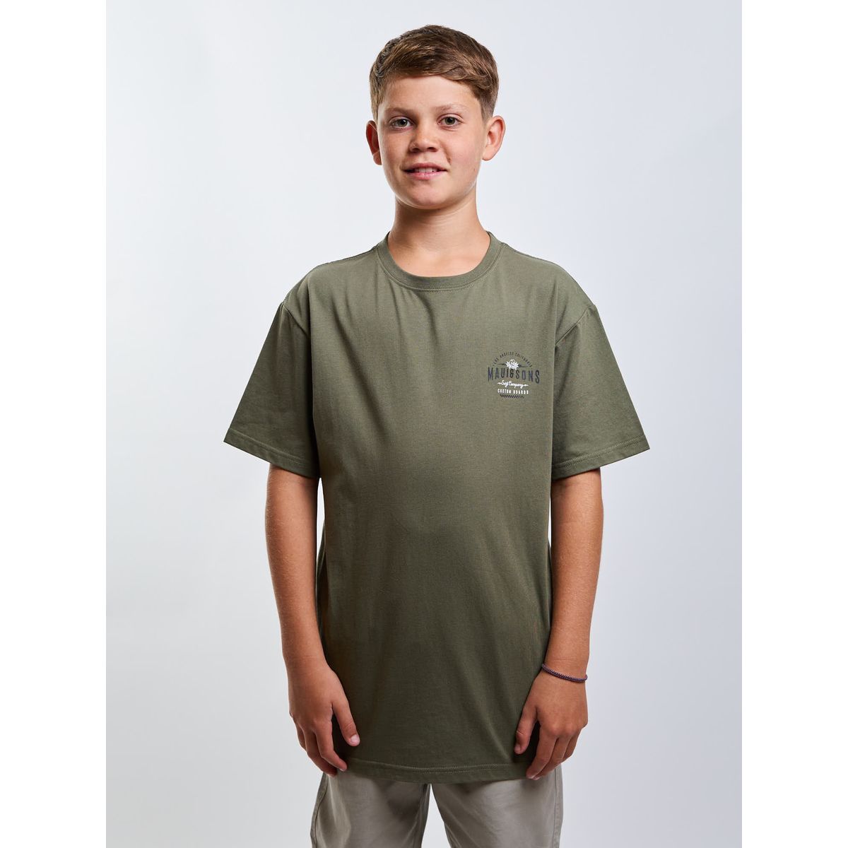 MAUI AND SONS - Polera MC Los Angeles Verde Infantil Maui And Sons