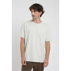 FROENS - Polera hombre manga corta Plain Heavyweight beige