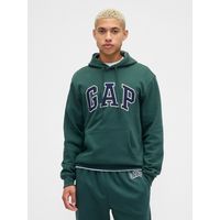 Polerón Hombre Con Gorro Sin Cierre Logo Multicolor