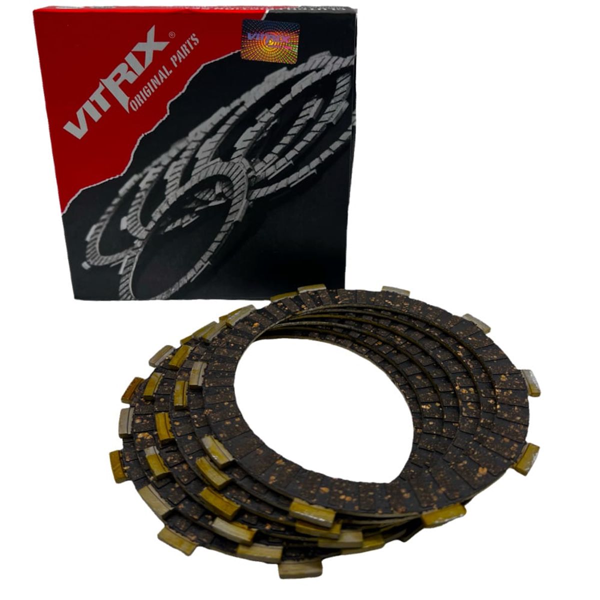 GENERICO - DISCOS EMBRAGUE JGO XR-250 TORNADO VITRIX