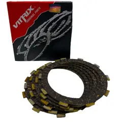 GENERICO - DISCOS EMBRAGUE JGO XR-250 TORNADO VITRIX