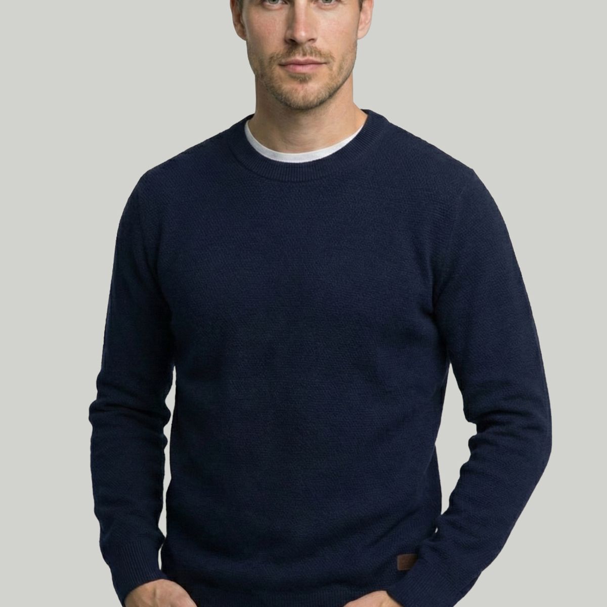 NEW MAN - Sweater Bristol Navy New Man