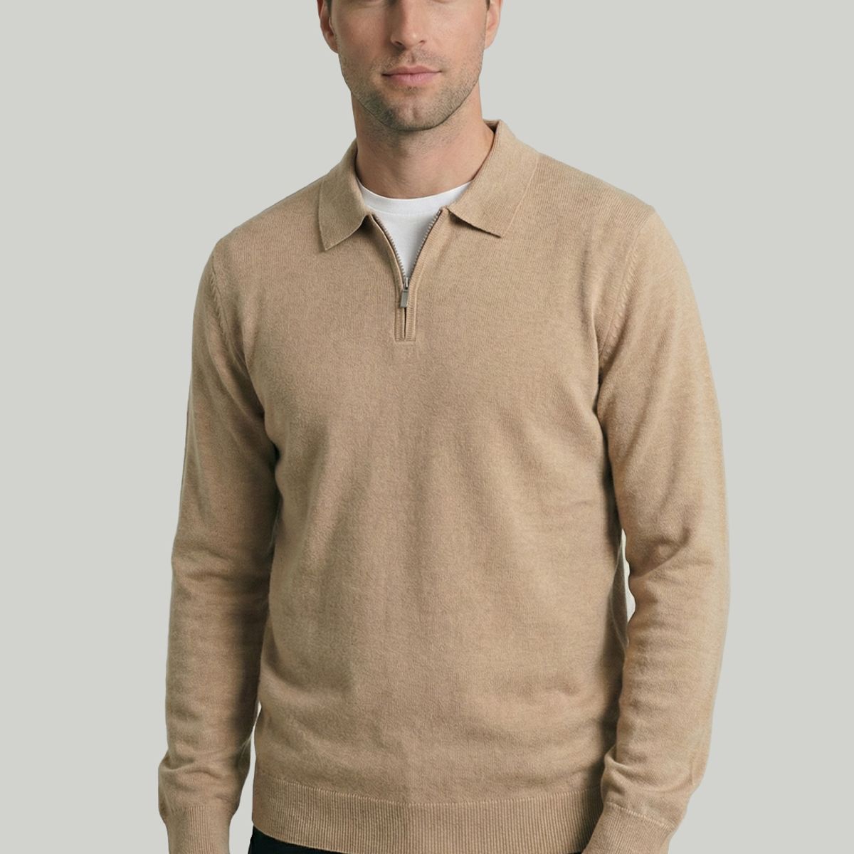 NEW MAN - Sweater London Oat New Man
