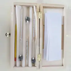 GENERICO - Kit Medidor de Alcohol de 0% a 100%