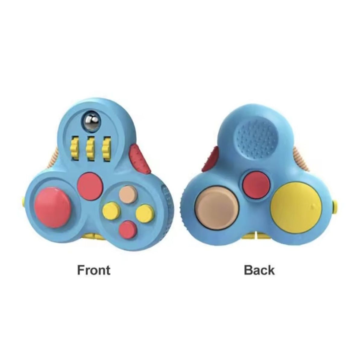 GENERICO - JUGUETE SENSORIAL FIDGET ANTI ESTRES CELESTE