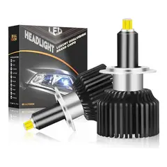 GENERICO - Ampolleta Turbo Led 9005 - 9006 Canbus 50000lm 6000k