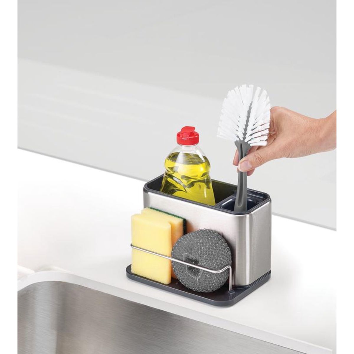 JOSEPH JOSEPH - Organizador Lavaplatos Joseph Joseph Surface Acero Inoxidable 1 Und