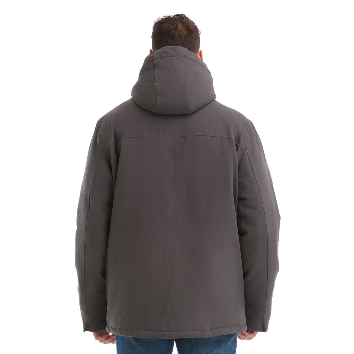 PANAMA JACK - Chaqueta Hombre Canvas Gorro Gris Panama Jack