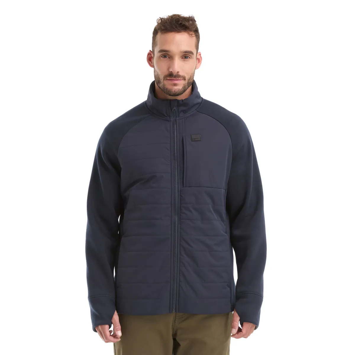 PANAMA JACK - Chaqueta Hombre Deportiva Liviana Azul Panama Jack