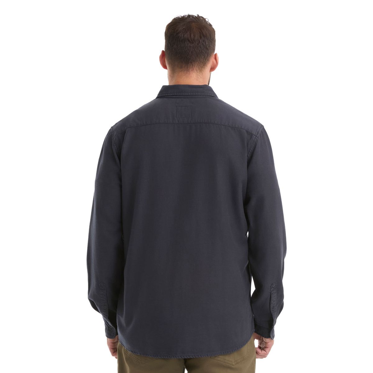 PANAMA JACK - Camisa Hombre Manga Larga Twill Casual Negro Panama Jack