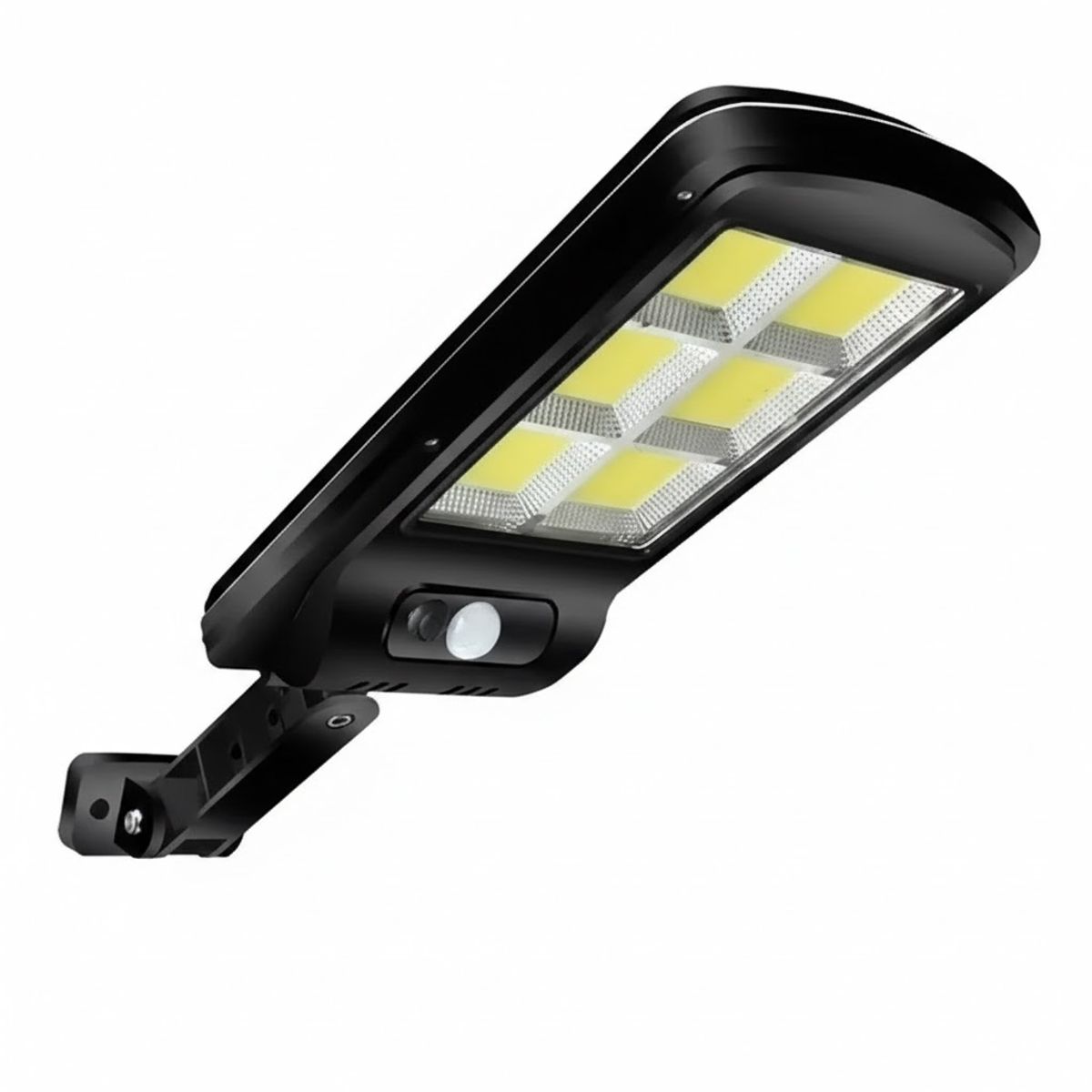 GENERICO - Foco Solar 50w 48 Led Luz Fría Control Base Sensor Movimiento