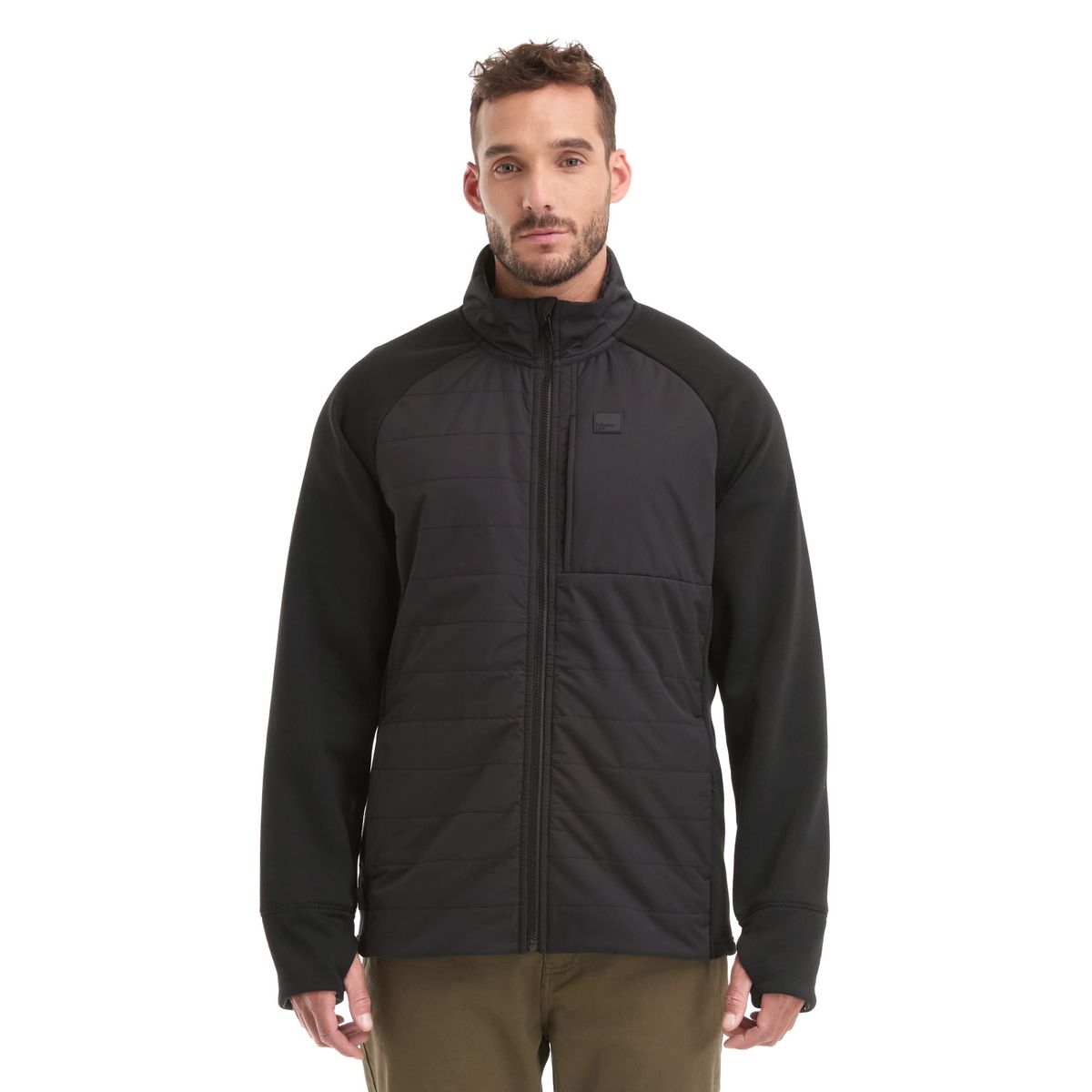 PANAMA JACK - Chaqueta Hombre Deportiva Liviana Negro Panama Jack