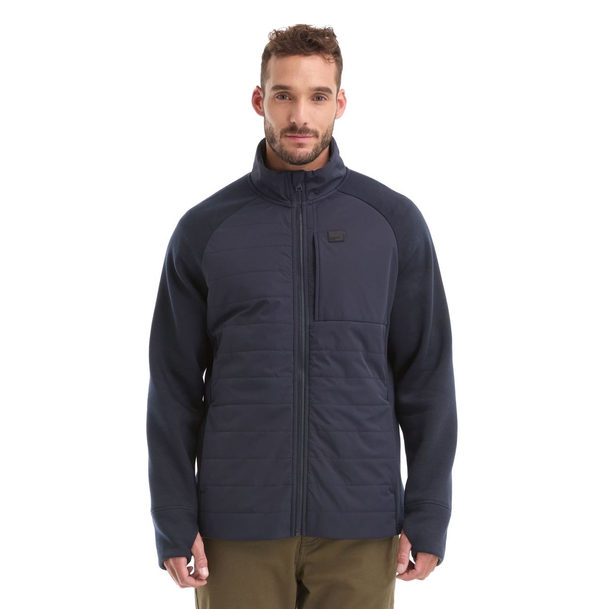 PANAMA JACK - Chaqueta Hombre Deportiva Liviana Azul Panama Jack