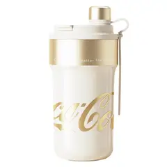 COCA COLA - GERM Termo Paipai Termo Clásico Oficial 650ml Frío O Caliente Vaso Térmico Dorado