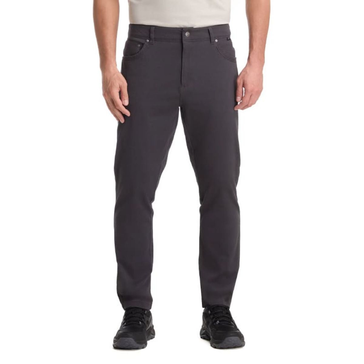 PANAMA JACK - Pantalón mujer Lino Palazzo Gris Panama Jack