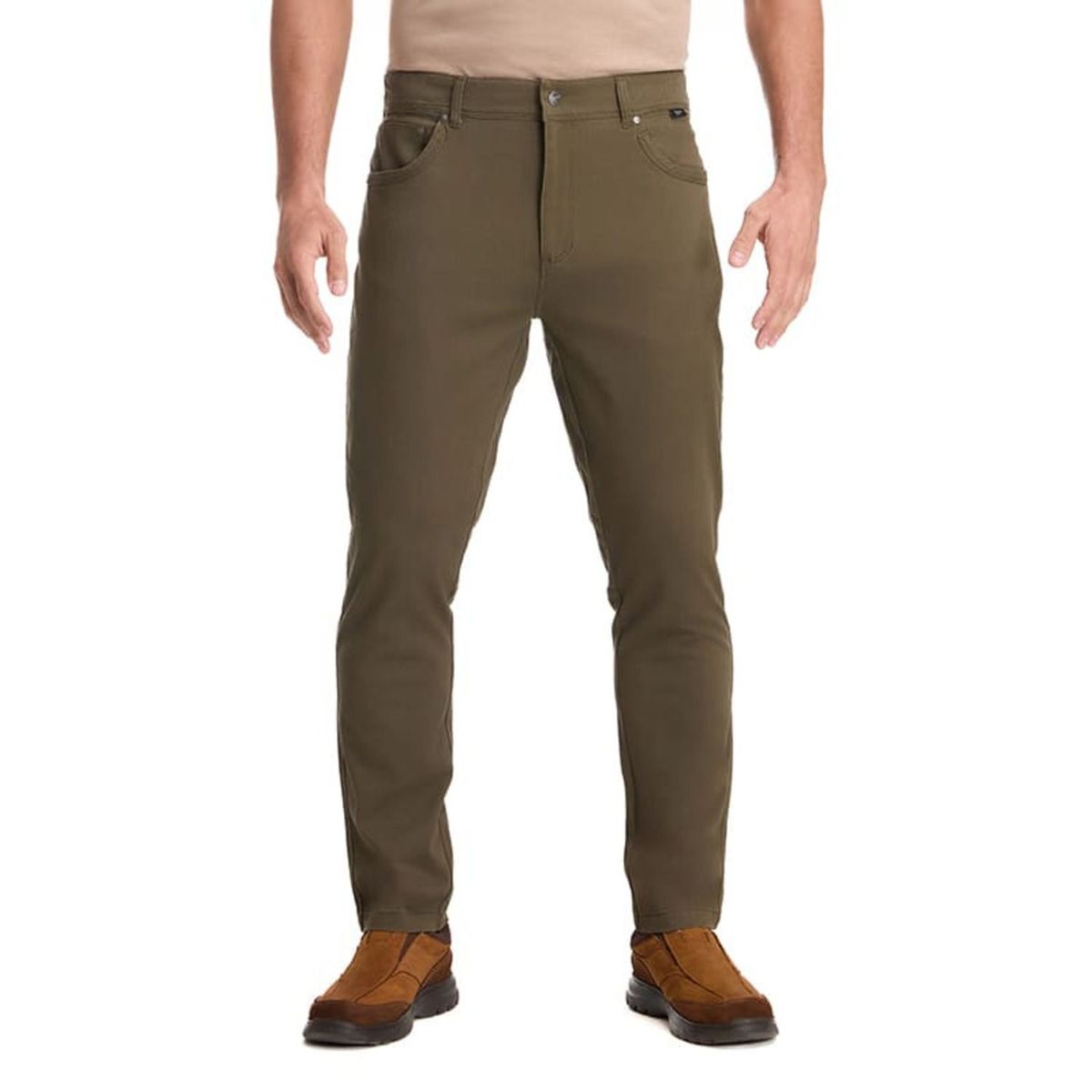 PANAMA JACK - Pantalón mujer Lino Palazzo Verde Panama Jack