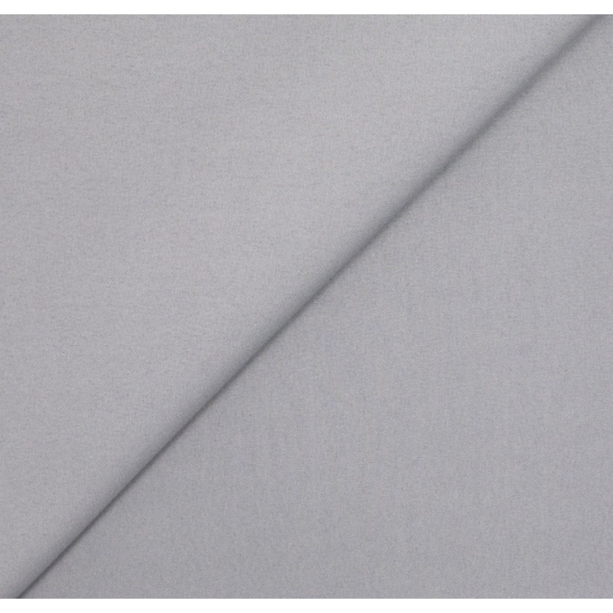 GENERICO - Tela By Strech Liso Gris Perla  Premium 50 metros  ( rollo ) 1.50 cm ancho