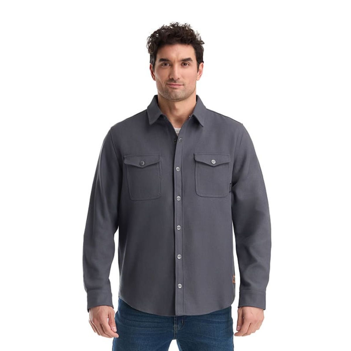PANAMA JACK - Camisa Hombre Casual Gris Panama Jack