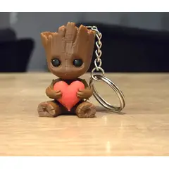 GENERICO - Figura Baby Groot - San Valentín