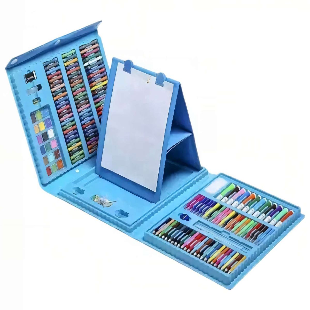 GENERICO - CAJA SET DE 208 LÁPICES COLOR AZUL