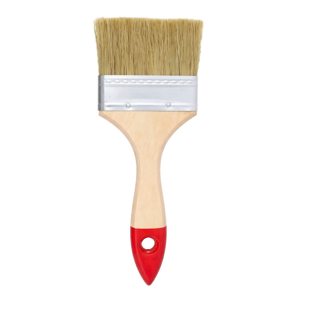 GENERICO - Set 3 Brocha Mango Madera 3 Pulgadas Para Pintura Pintar