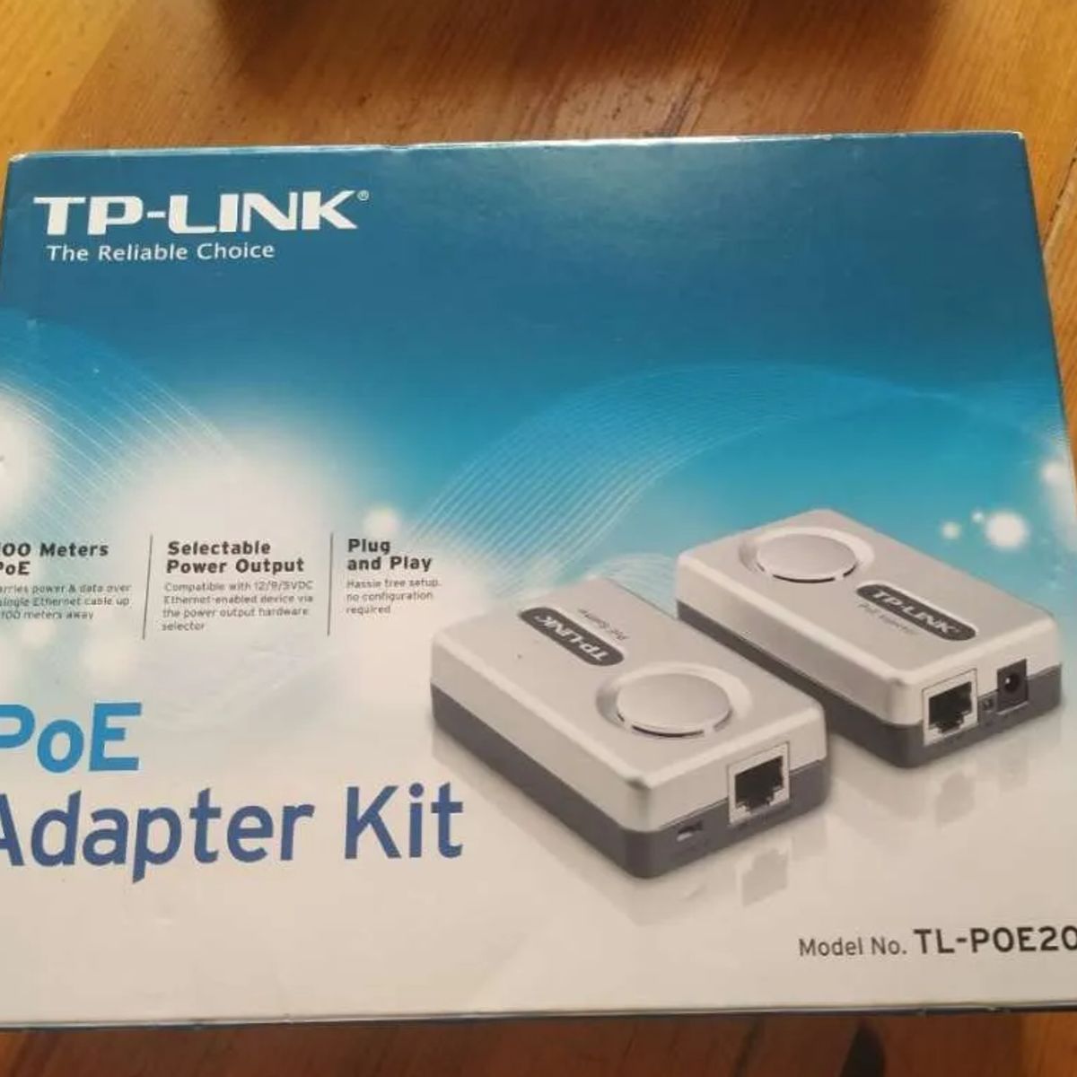 TP LINK - Poe Adapter Kit Tl-poe200 Caja Deteriorada