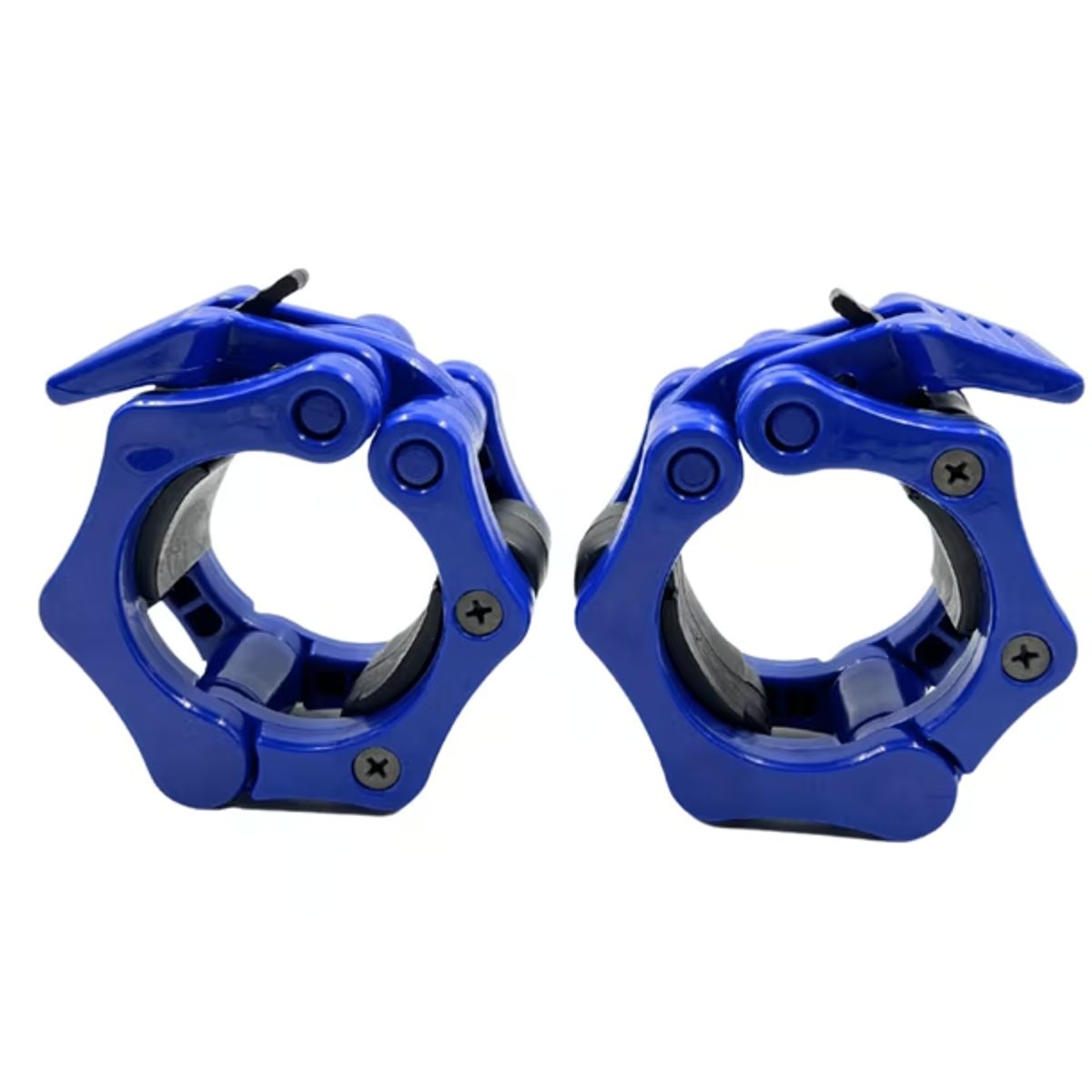 GENERICO - Collarines Para Barras De Discos Azules