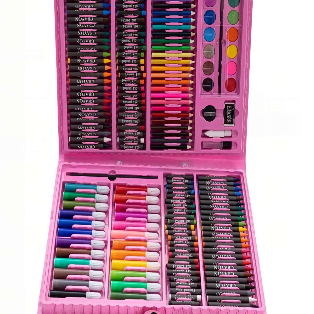 GENERICO - KIT DE 168 LÁPICES COLOR ROSA
