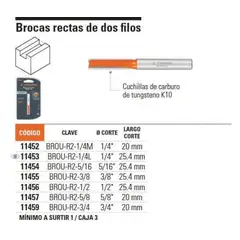 TRUPER - FRESA 11455 RECTA 38X1