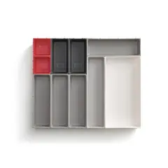 JOSEPH JOSEPH - Organizador de Cajon Duo Gris 10 Unid