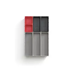 JOSEPH JOSEPH - Organizador de Cajon Duo Gris 7 Unid