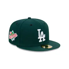 NEW ERA - Gorra 59Fifty Los Angeles Dodgers World Series Dark Green