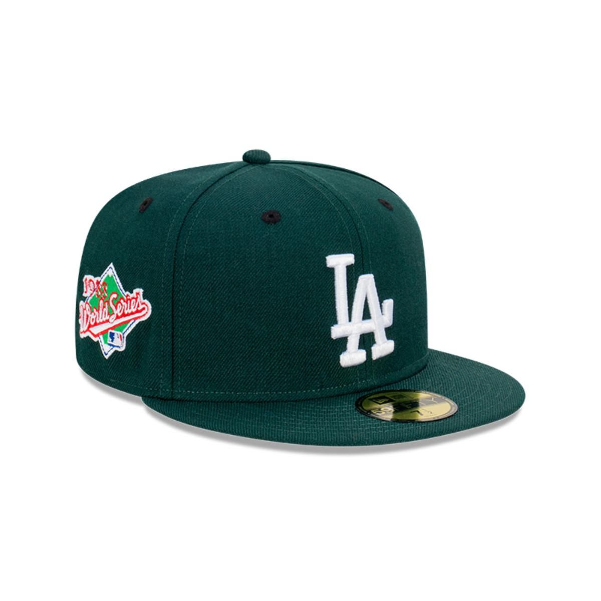 NEW ERA - Gorra 59Fifty Los Angeles Dodgers World Series Dark Green