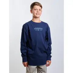 MAUI AND SONS - Polera ML Gulao Azul Infantil