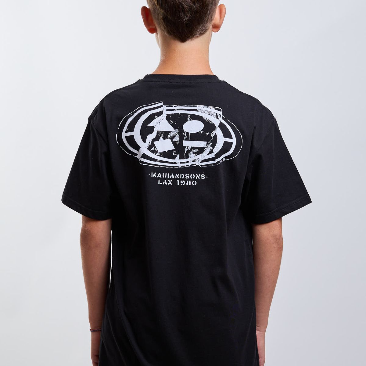 MAUI AND SONS - Polera MC Miru Negro Infantil Maui And Sons