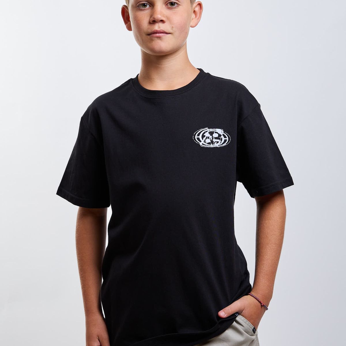 MAUI AND SONS - Polera MC Miru Negro Infantil Maui And Sons
