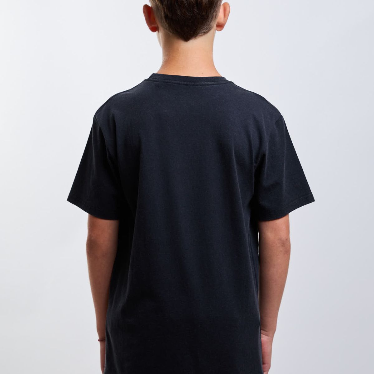 MAUI AND SONS - Polera MC Rubber Negro Infantil Maui And Sons